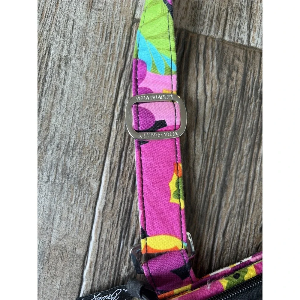 Vera Bradley Little Flap Hipster Crossbody Bag NWT $50 Va Va Bloom Bright Floral